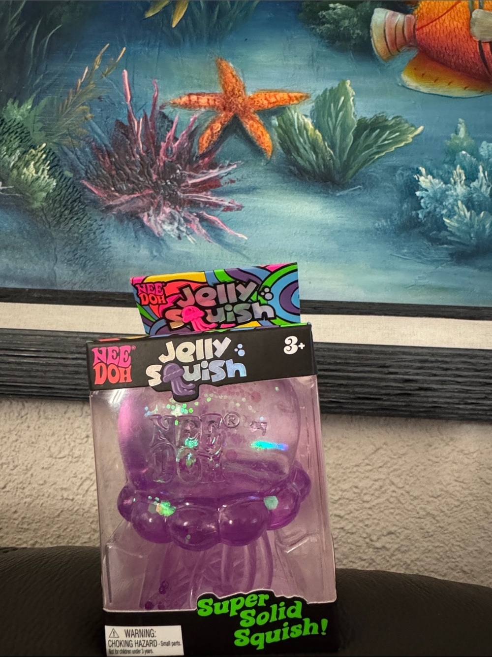 NeeDoh purple jelly squish💜🪼